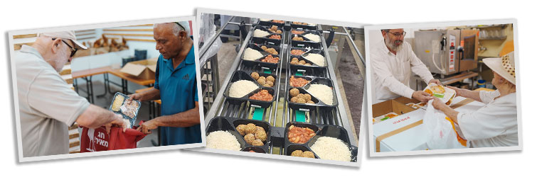 Leket Israel emergency food distribution